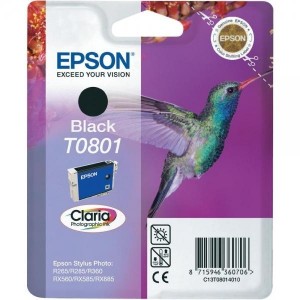 Epson C13T08014010 T0801 tindikassett