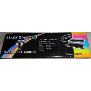 Black Diamond tape Brother T72 T74 T76