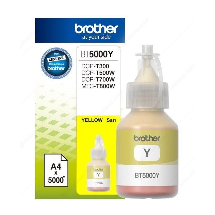 Foto bottle Ink Brother BT5000Y