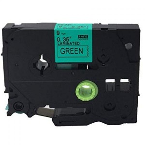 Dore analog Brother TZe-721 TZ-721 Label Maker Tape, 9mm x 8m, Black On Green