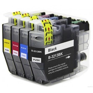 Brother LC3213 LC-3213 ink cartridge Dore compatible set 4 pcs