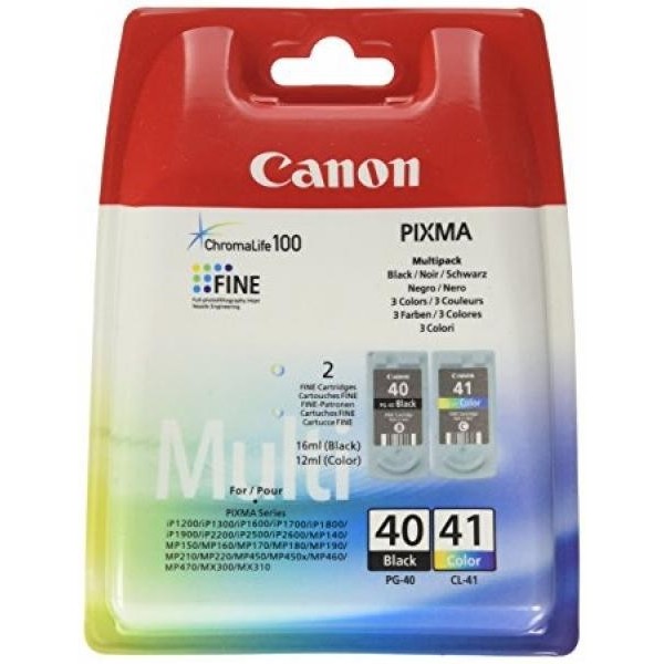 Canon tindikassetid PG-40 / CL-41 Multipack