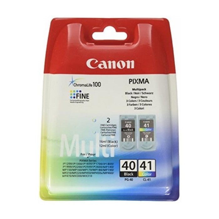 Canon tindikassetid PG-40 / CL-41 Multipack