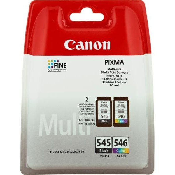 Canon tindikassetid PG-545/CL-546  PG545/CL546 Multipack