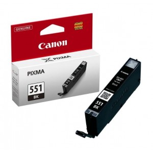 Canon CLI-551BK CLI551BK 6508B001 ink cartridge OEM