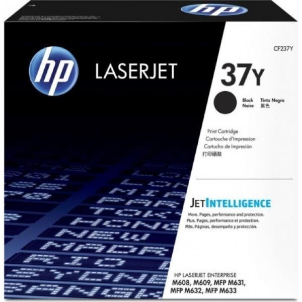 HP toonerkassett CF237Y 37Y BK