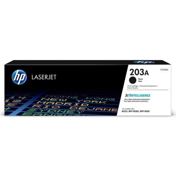 HP tooner  CF540A 203A BK