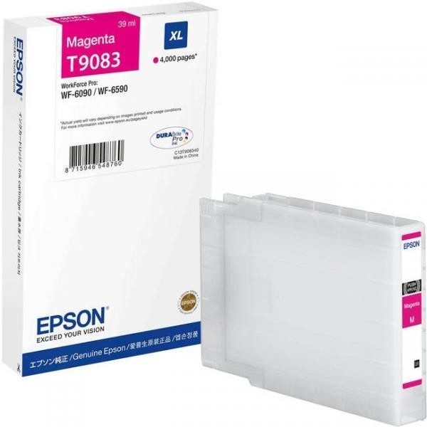 EPSON tindikassett  T9083 XL C13T908340  Magenta