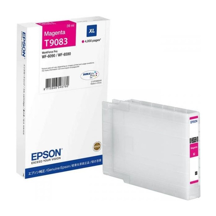 EPSON tindikassett  T9083 XL C13T908340  Magenta