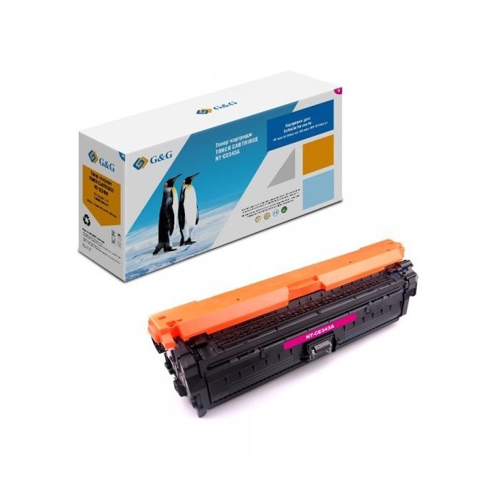 G&G analoog tooner HP CE343A laserJet Enterprise 700 color MFP M775dn M775dnf M775dnz Magenta Canon 732 M