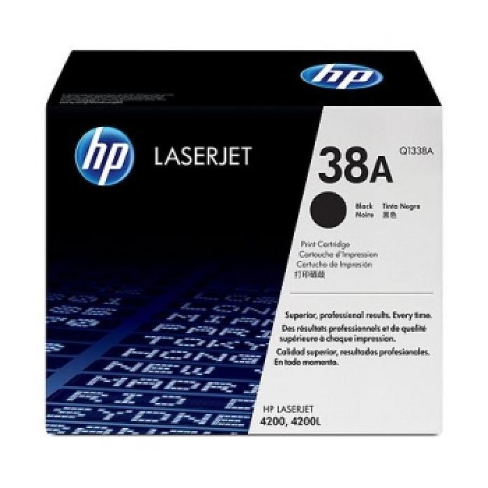 HP Cartridge No.38A Black (Q1338A) EOL