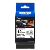 Brother TZ-FX231, TZe-FX231,  printer labelkassette, TZFX231, TZeFX231, Black on White