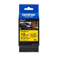 Brother TZe-FX631, TZeFX631, printer labelkassette, Black on Yellow