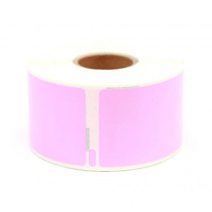 Dymo 99012 Pink S0722400 label roll Dore compatible