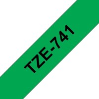 Brother TZe-741 TZe741 etikečių juosta kasetė