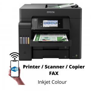 Epson Multifunctional Printer EcoTank L6550 Colour Inkjet A4 Wi-FiMFP WorkForce Pro WF-4745DTWF color  WiFi duplex Printer /