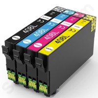 Epson 408L 408XL T09K ink cartridge Dore compatible set 4 pcs