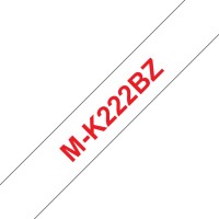 Brother M-K222BZ MK222BZ label tape