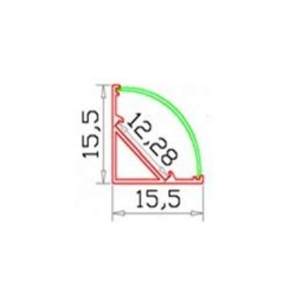 LED profile 003W 3m