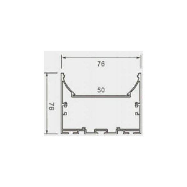 LED profile 015W 3m