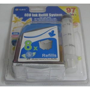 HP NR-H0097CMY refill complect G&G compatible