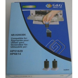 HP NR-H2003BK refill complect G&G compatible