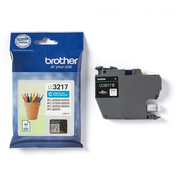 Foto tindikassett Brother LC-3217C LC3217C OEM