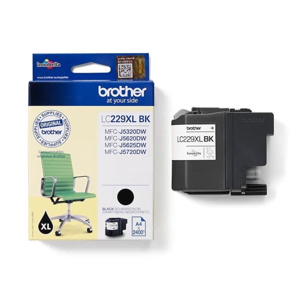 Foto tintes kasetne Brother LC-229XLBK LC229XLBK OEM