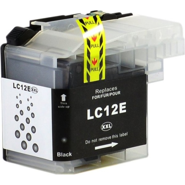 Dofe analog ink cartridge Brother LC12E LC-12E BK