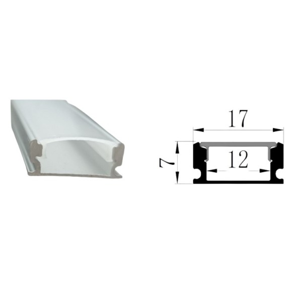 LED профиль EXTRA - 1 2m x 200 units