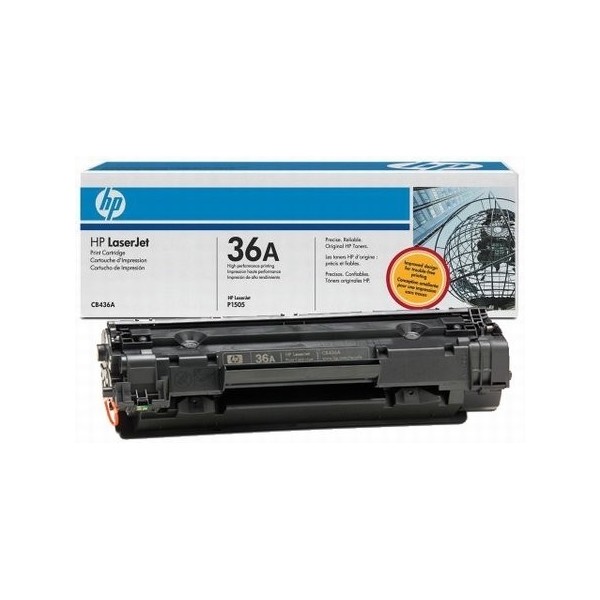 HP toonerkassett CB436A 36A BK