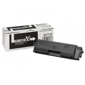 Kyocera TK-580 (1T02KT0NL0)  juoda kasetė