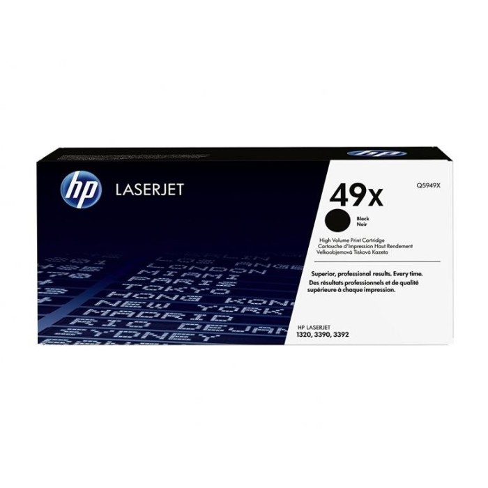 HP toonerkassett Q5949X 49X BK