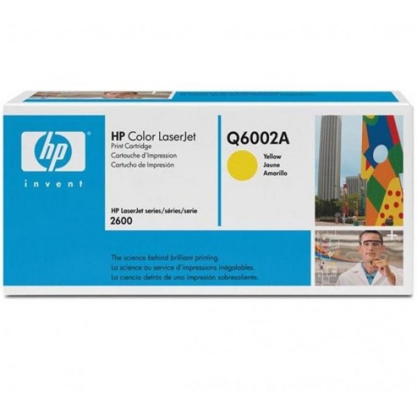 HP toonerkassett Q6002A 124A Y