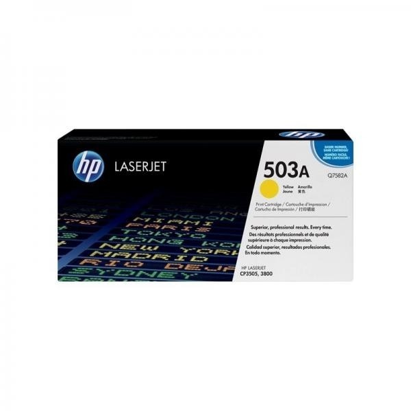 HP toonerkassett Q7582A 503A Y