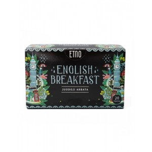 Etno juodoji arbata English breakfast 40g (2gx20 vnt.)