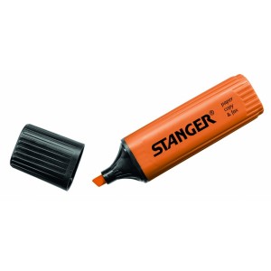 Stanger Teksto žymeklis 1-5 mm  oranžinis  pakuotėje 10 vnt 180002000