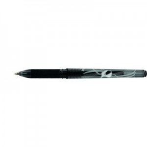 Stanger Gelinis rašiklis su rašalo trintuku Eraser 0.7 mm  juodas  pakuotėje 12 vnt 18000300070