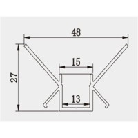 LED profils 020W 3m