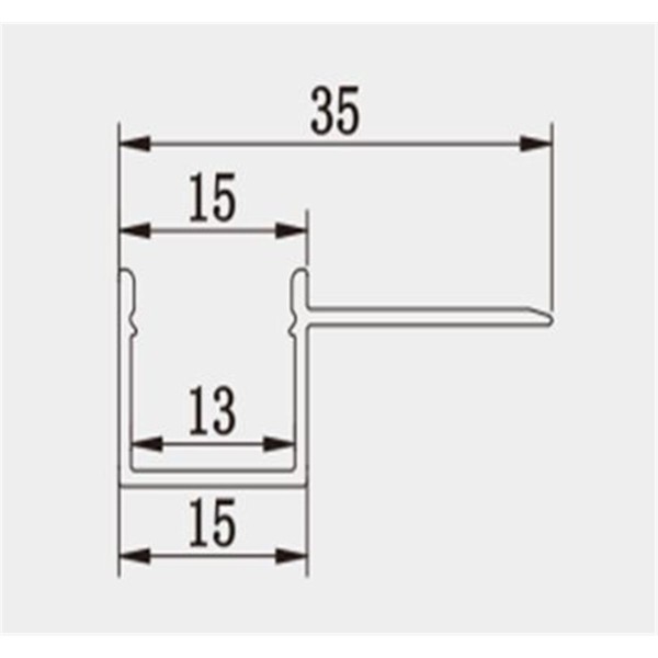 LED profils 017W 3m