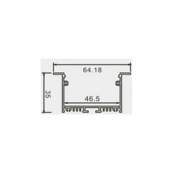 LED profils 014W 3m