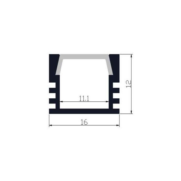 LED profiil 006W 3m