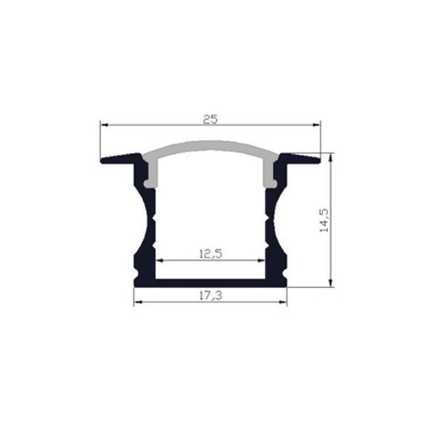 LED profile 005W 3m