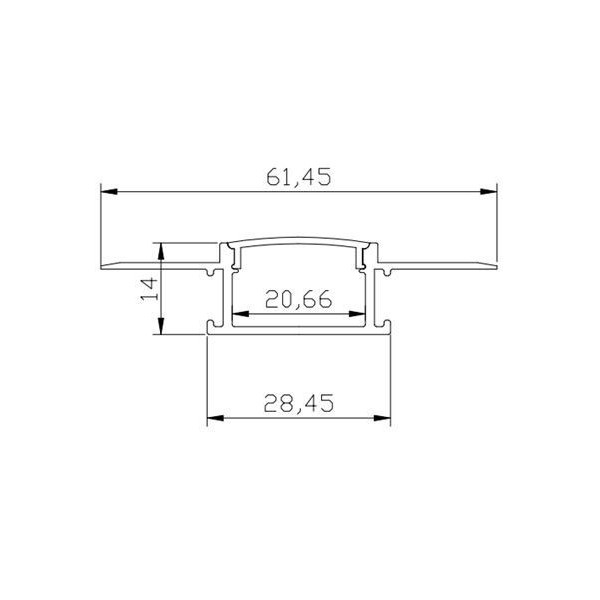 LED profiil 022W 3m