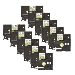 Brother TZe-C31 TZeС31 этикеточная лента Dore аналог комплект 10 шт