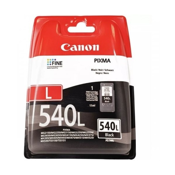 Canon PG-540L PG540L 5222B001 BK чернильный картридж