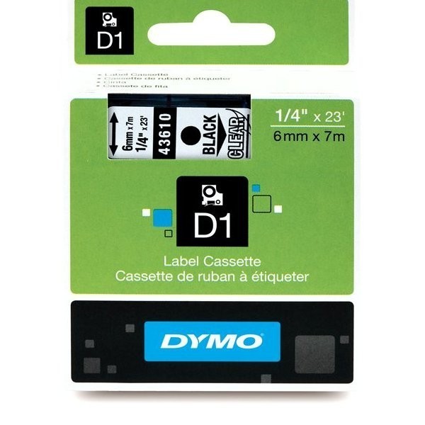 Dymo 43610 S0720770 D1 label tape