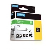 DYMO Rhino Vinyl Tape 19mm x 5.5m   white on green (1805420)