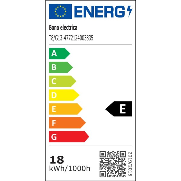 LED T8/G13-001 125lm/W valgusti 18W DW 25 tükki