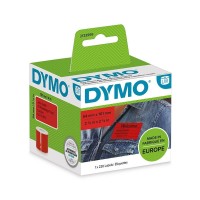 DYMO etiķetes 54 x 101 mm (2133399) - Sarkanās